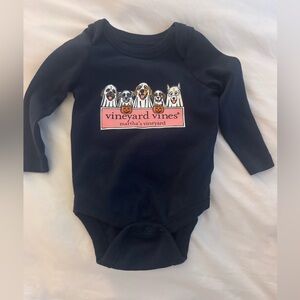 Vineyard Vines Halloween dog onesie 3-6 months